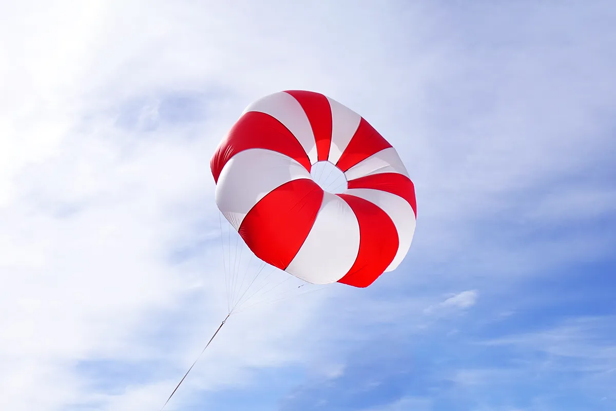 Iris Ultra 48" Compact Parachute - 12.5lb @ 20fps; 7lb @ 15fps