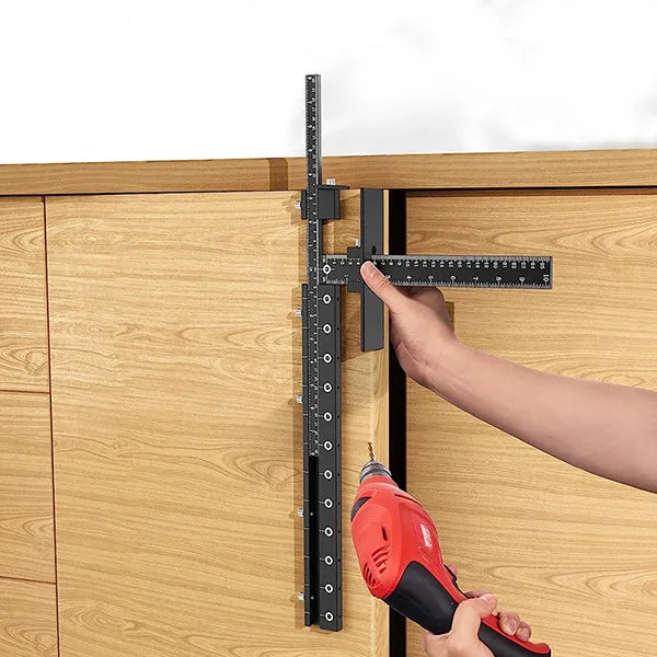 Levoite™ Pro - Pro Max Cabinet Hardware Jig Adjustable Drill Guide