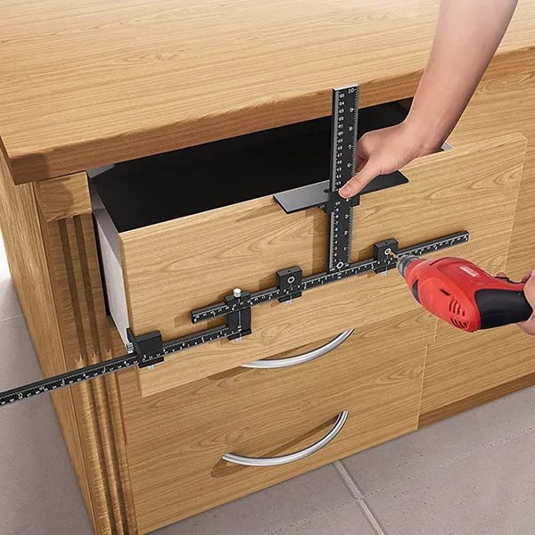 Levoite™ Pro - Pro Max Cabinet Hardware Jig Adjustable Drill Guide
