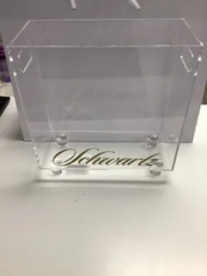 Lucite Magazine Holder