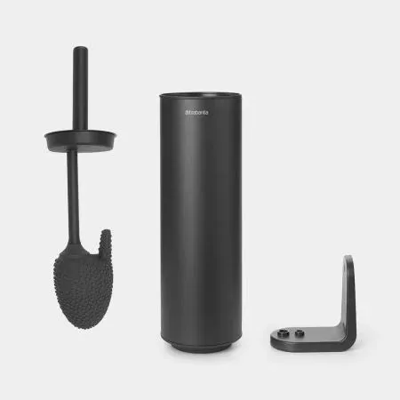 Mindset Toilet Brush-Mineral Infinite Grey- Silicon Head Brush