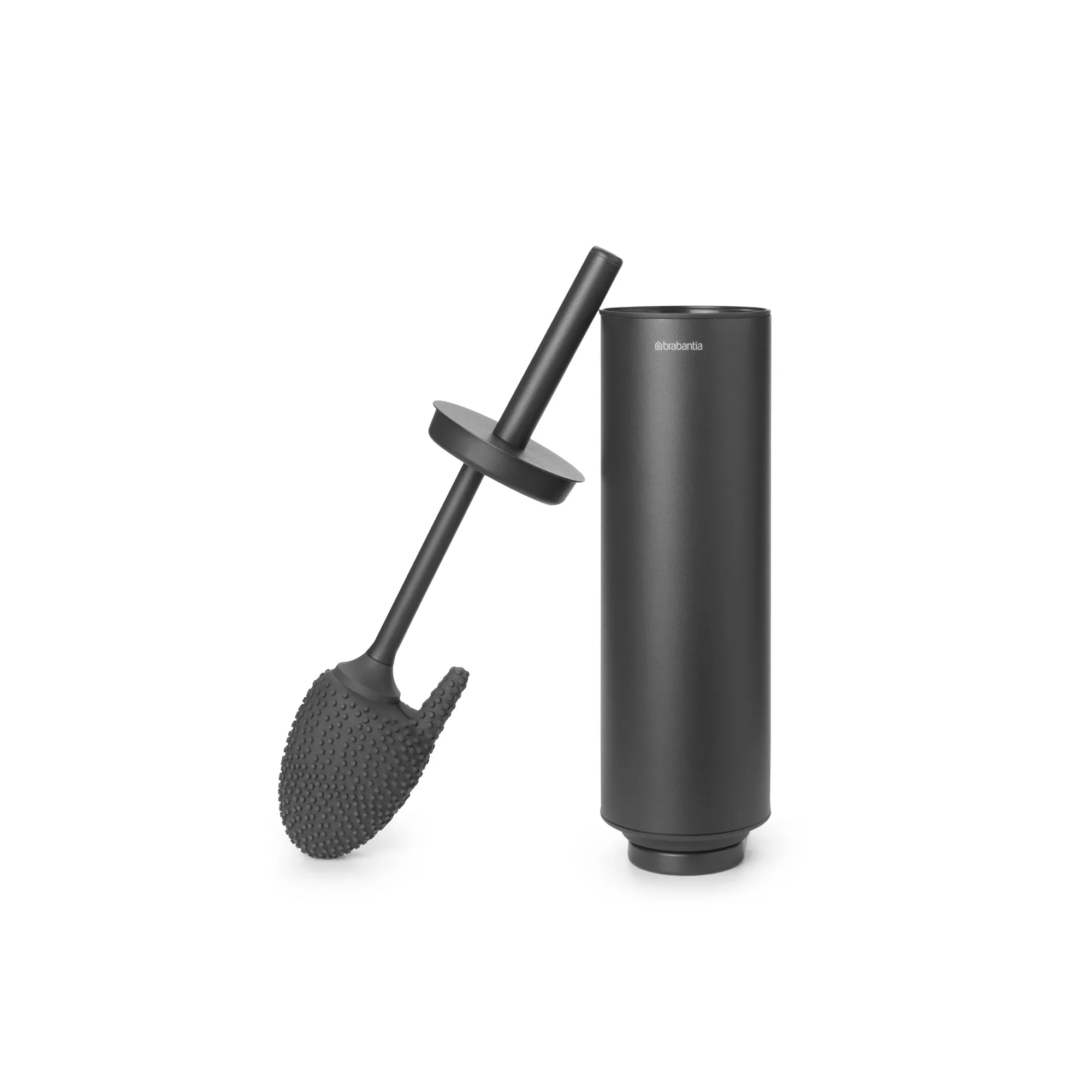 Mindset Toilet Brush-Mineral Infinite Grey- Silicon Head Brush