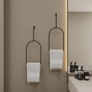 Minimalist Arched Towel Ring