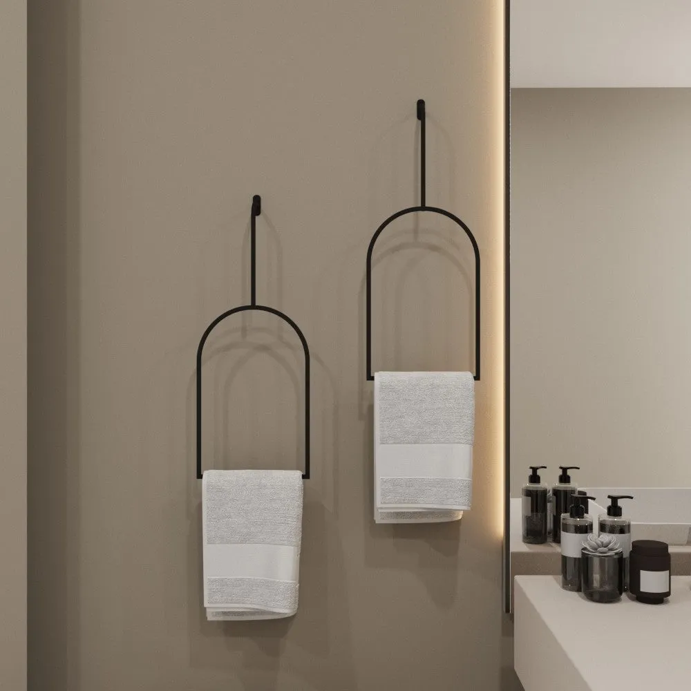 Minimalist Arched Towel Ring