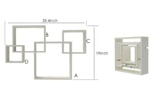 Modern Hanging Shelf
