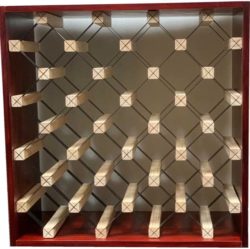 Modern Module Cube Wine Rack