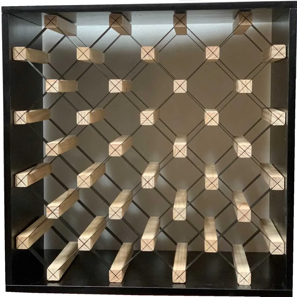 Modern Module Cube Wine Rack