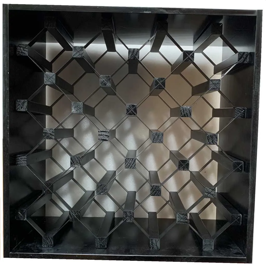 Modern Module Cube Wine Rack