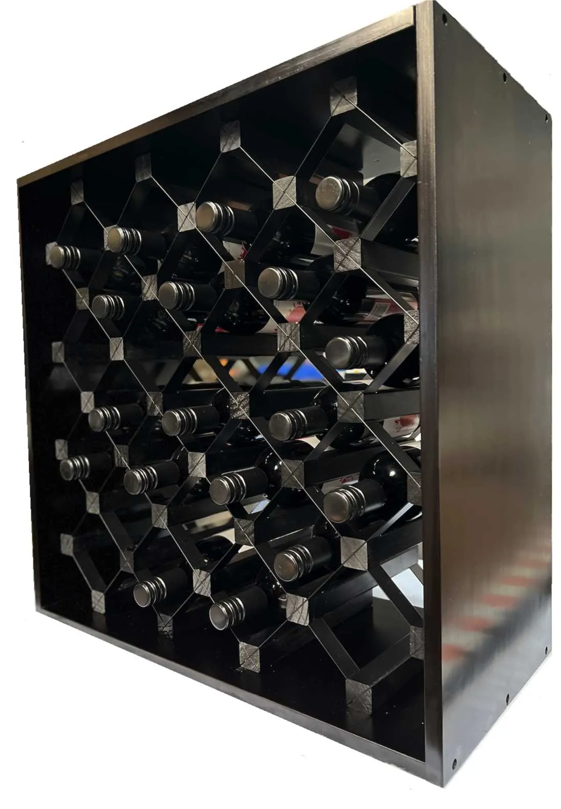 Modern Module Cube Wine Rack