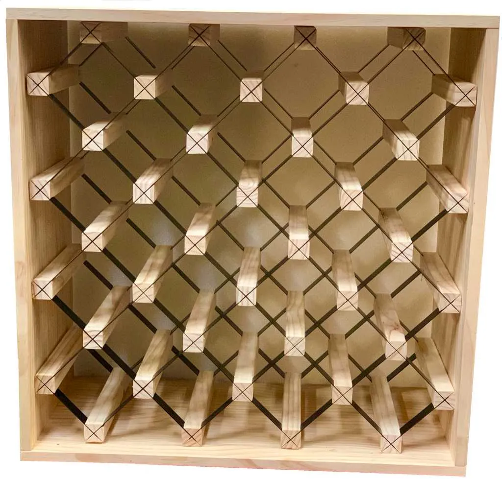 Modern Module Cube Wine Rack