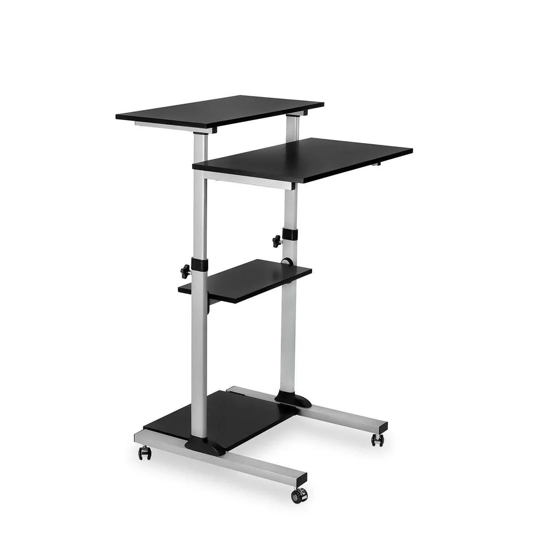 Mount-It! MI-7940 Height-Adjustable Rolling Standing Desk