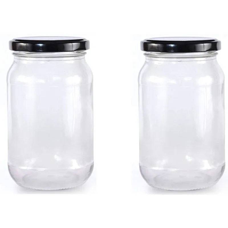 Nienna Airtight Storage Jar (1000 ML) - Set Of Two