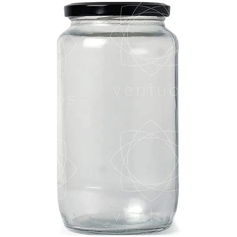 Nuala Airtight Storage Jar ( 1000 ML) - Set Of Two