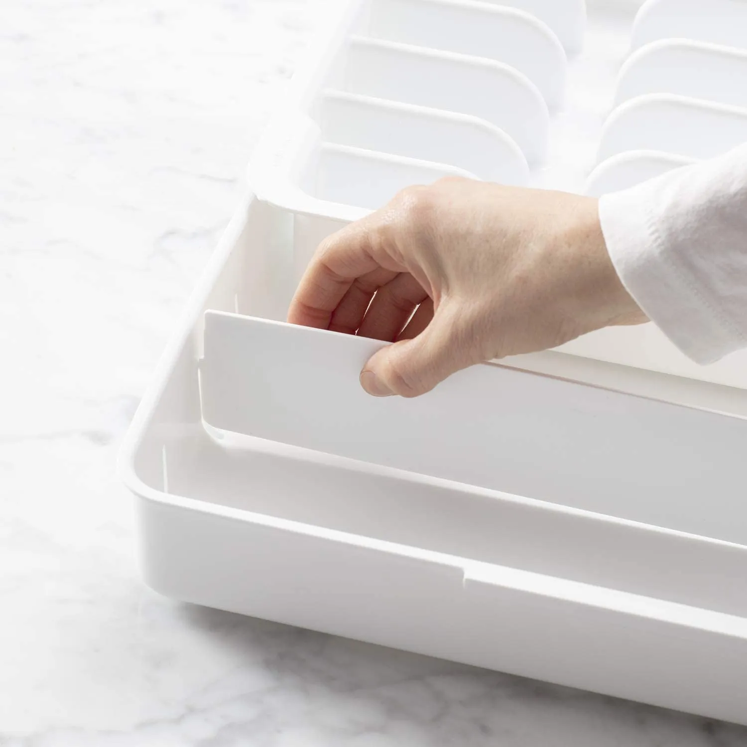 Organizador de cajón expandible