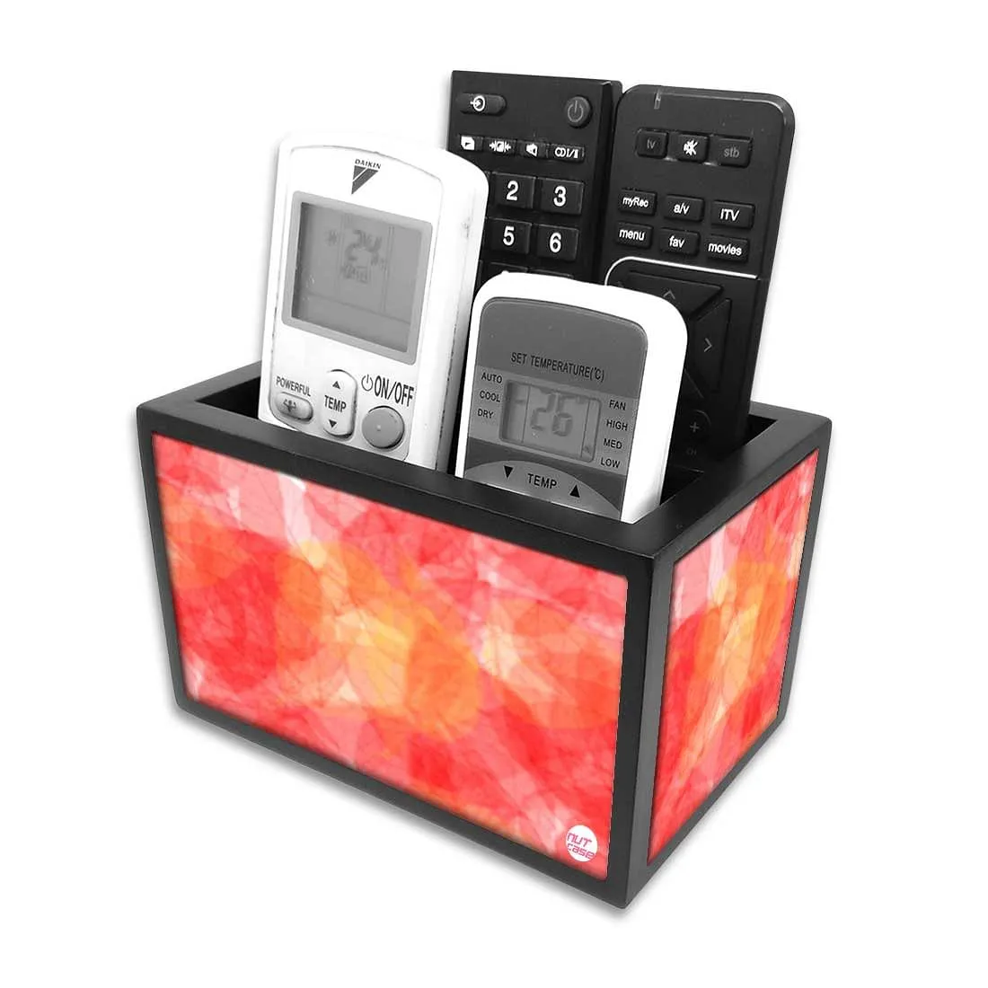 Organizer For TV AC Remotes - Orange Sun