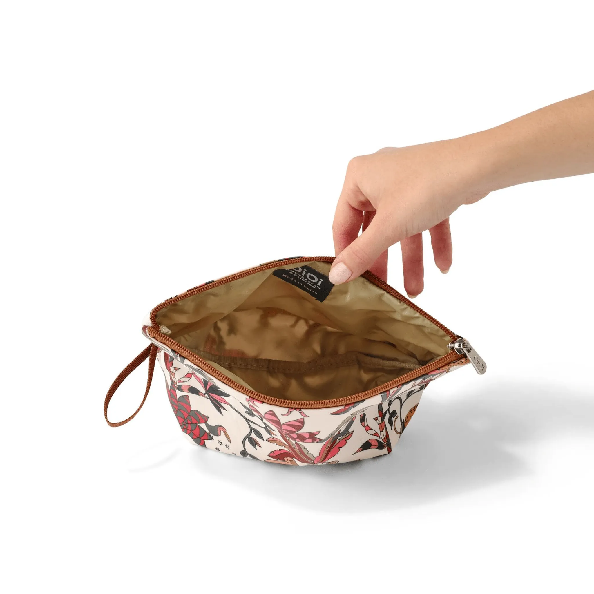 Packing Pouch Trio - Jungle Cream