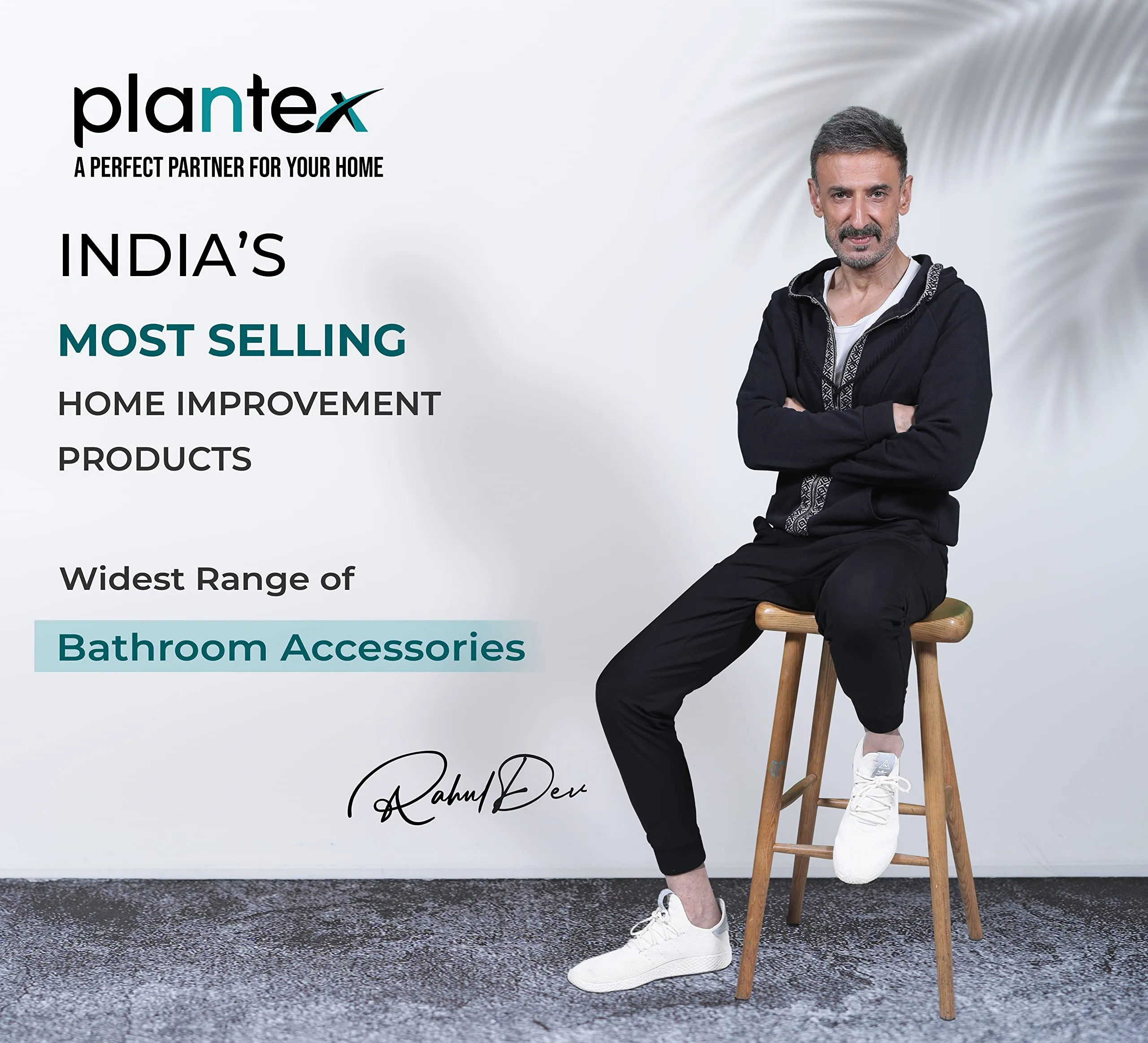 Plantex Decan Rose Gold Finish Bathroom Towel Holder Stand - 24 inches (304 Stainless Steel)