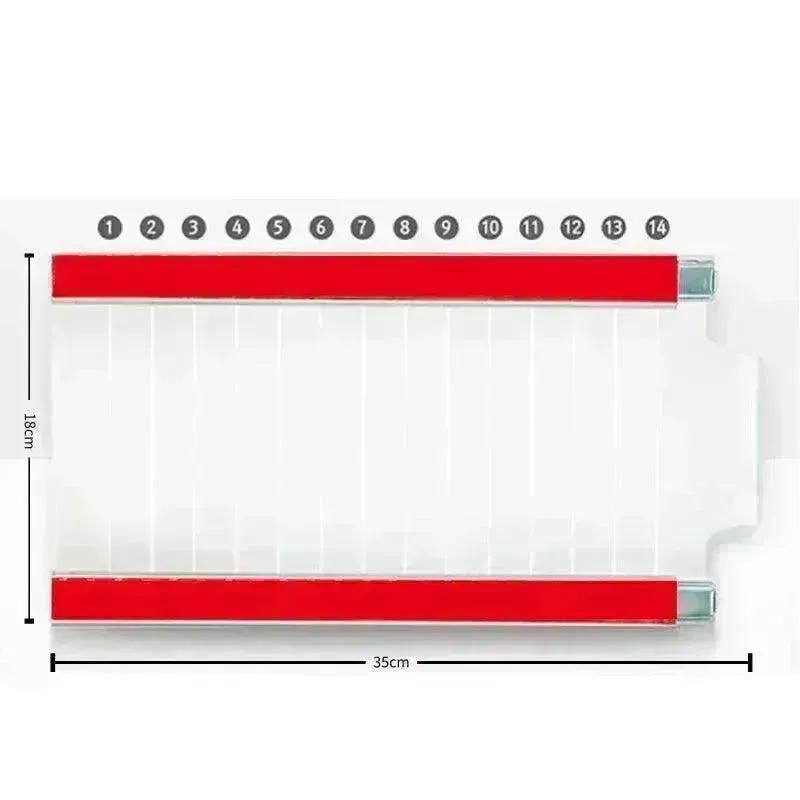 Refrigerator Retractable Storage Artifact Track Rack Korean Refrigerator