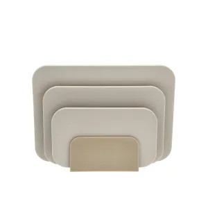 rosti | choptima chopping board set with holder | humus