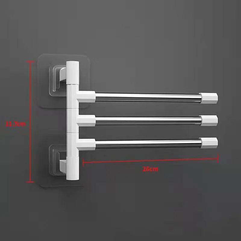 Rotatable Bathroom Towel Rack