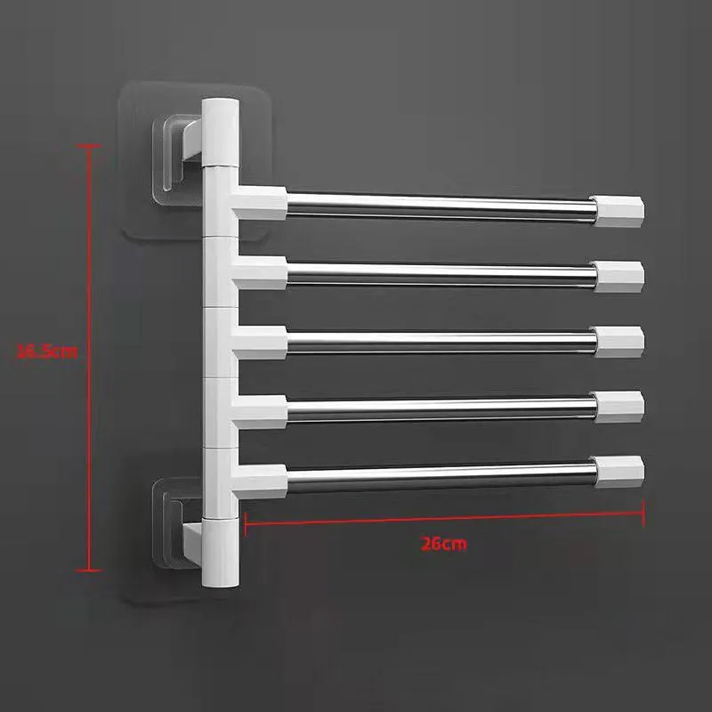 Rotatable Bathroom Towel Rack