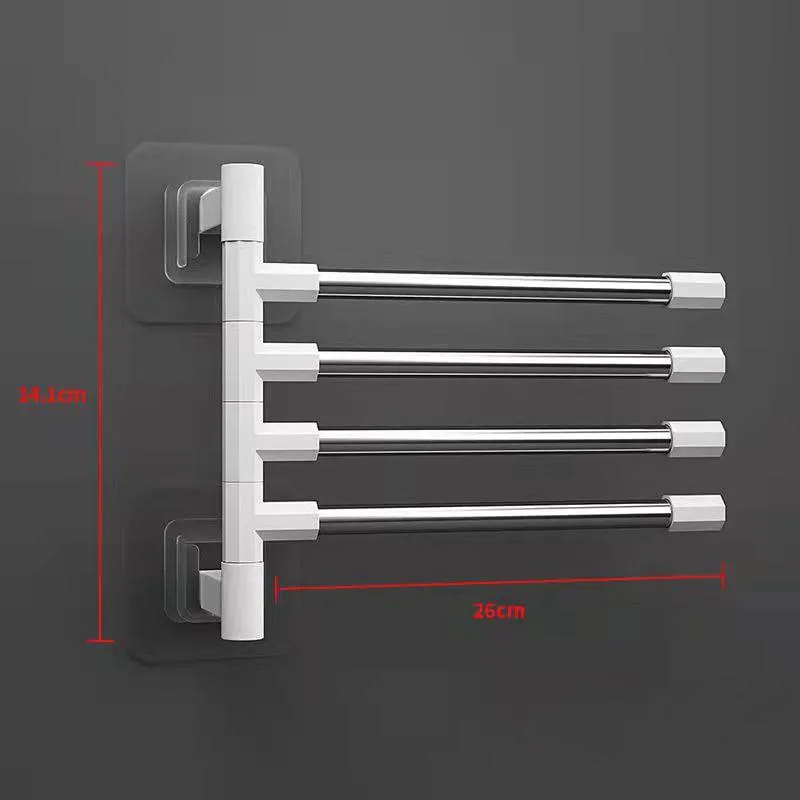 Rotatable Bathroom Towel Rack