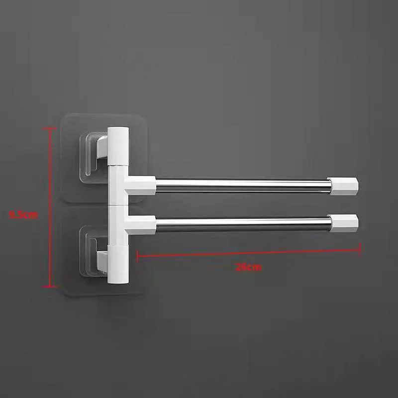 Rotatable Bathroom Towel Rack