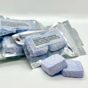 sleepy time - lavender   chamomile shower bombs
