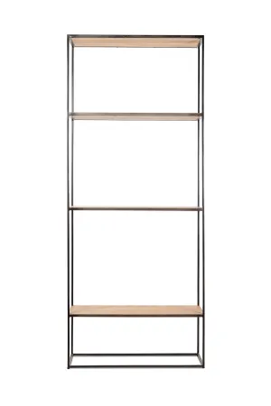 Teak Four Layers Shelf | Dareels Onetwo