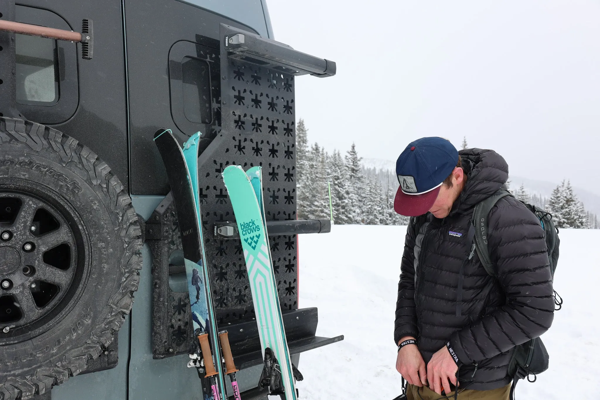 Thule Ski Rack with Flarespace Mounting Hardware