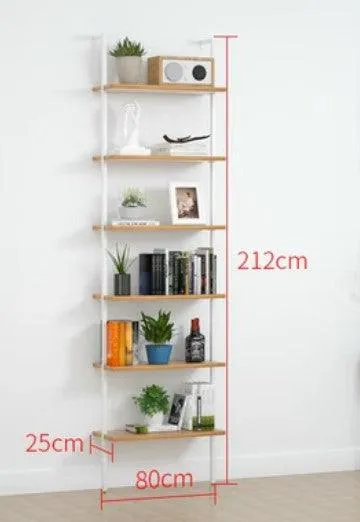Wall Mount Industrial Solid Wood Display Shelf | MATEO
