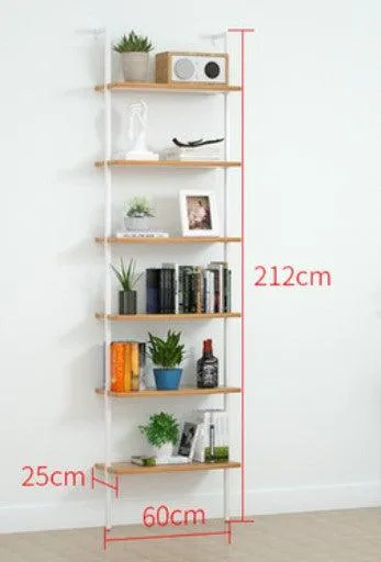Wall Mount Industrial Solid Wood Display Shelf | MATEO