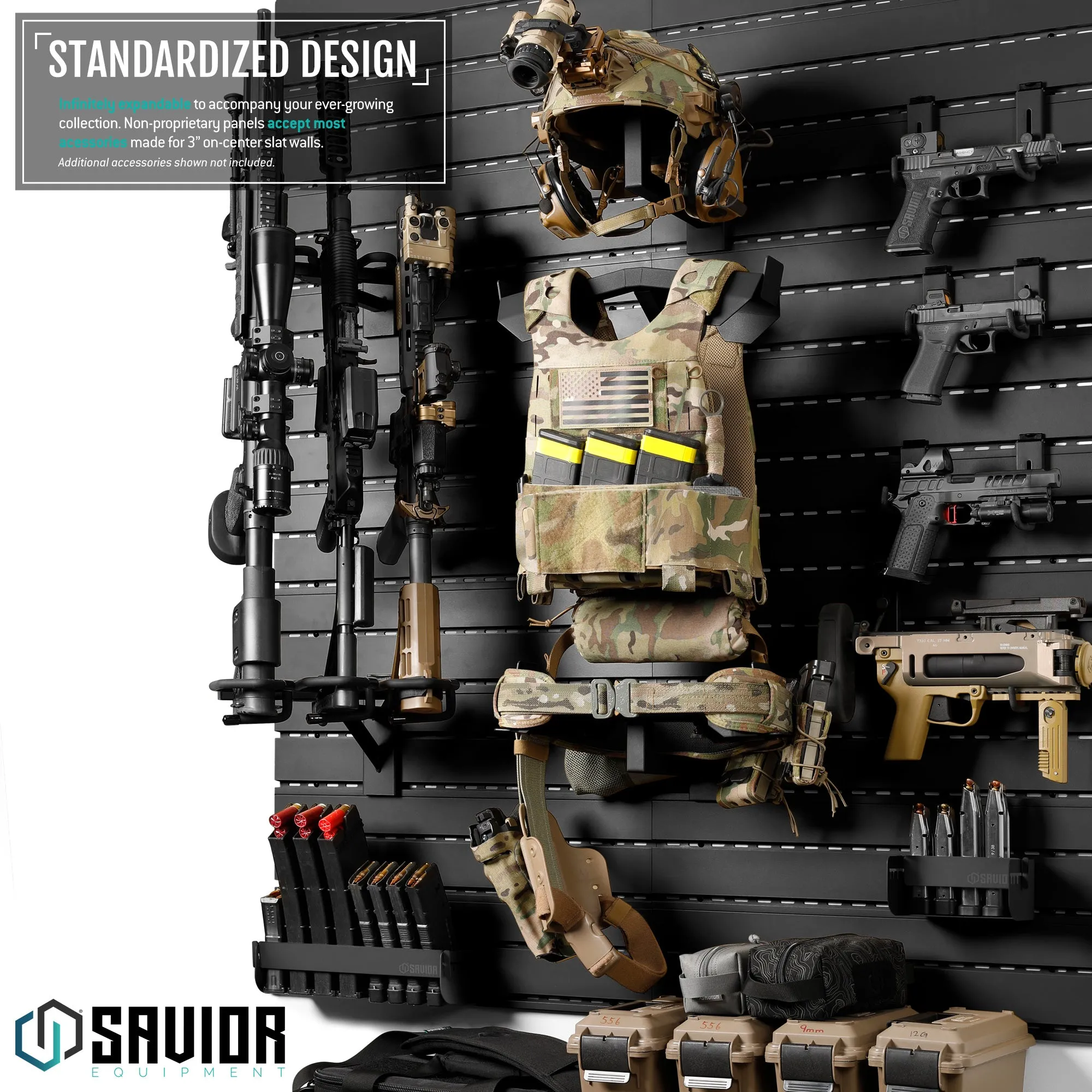 Wall Rack System - Universal Mag Holder